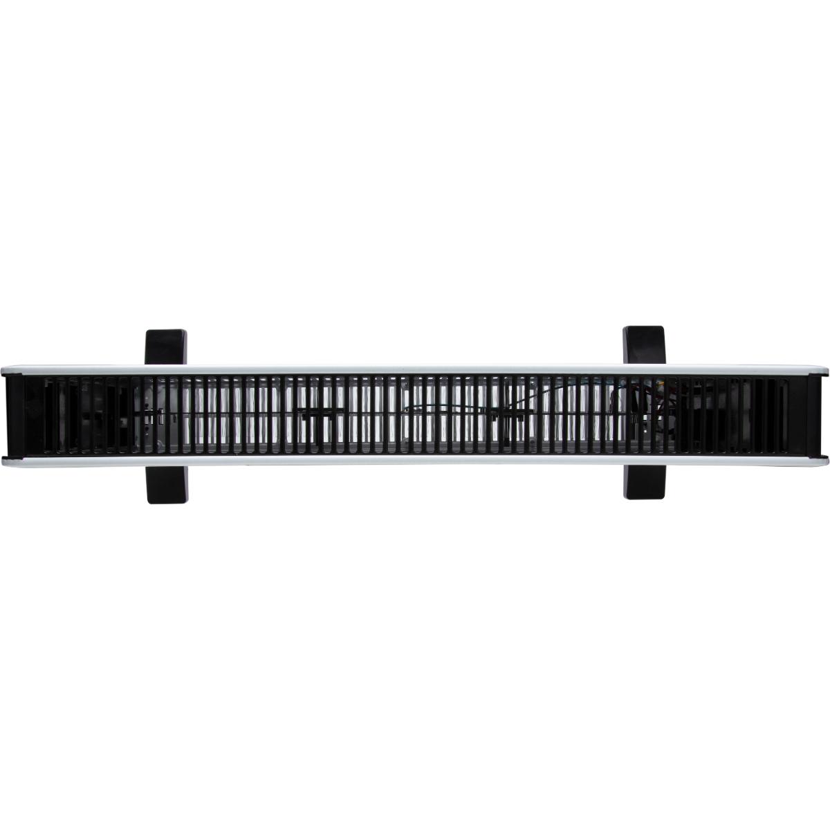 Radiateur mobile Turbo Jetwarm 2000W - Blanc et Noir - Voltman