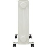 Radiateur mobile bain d'huile - blanc - Voltman