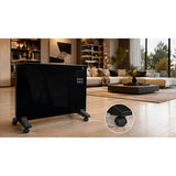 Radiateur électrique Alumia Connect aluminium 1000W à 2000W - noir - Voltman