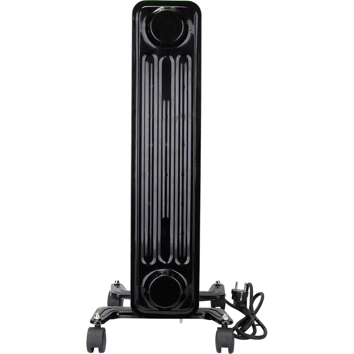 Radiateur bain d'huile CosyOil 1000 à 2000W - façade verre trempé - Voltman