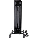 Radiateur bain d'huile CosyOil 1000 à 2000W - façade verre trempé - Voltman