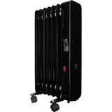 Radiateur mobile à bain d'huile CosyOil 1000/2000W - verre trempé - Voltman