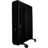 Radiateur mobile à bain d'huile CosyOil 1000/2000W - verre trempé - Voltman