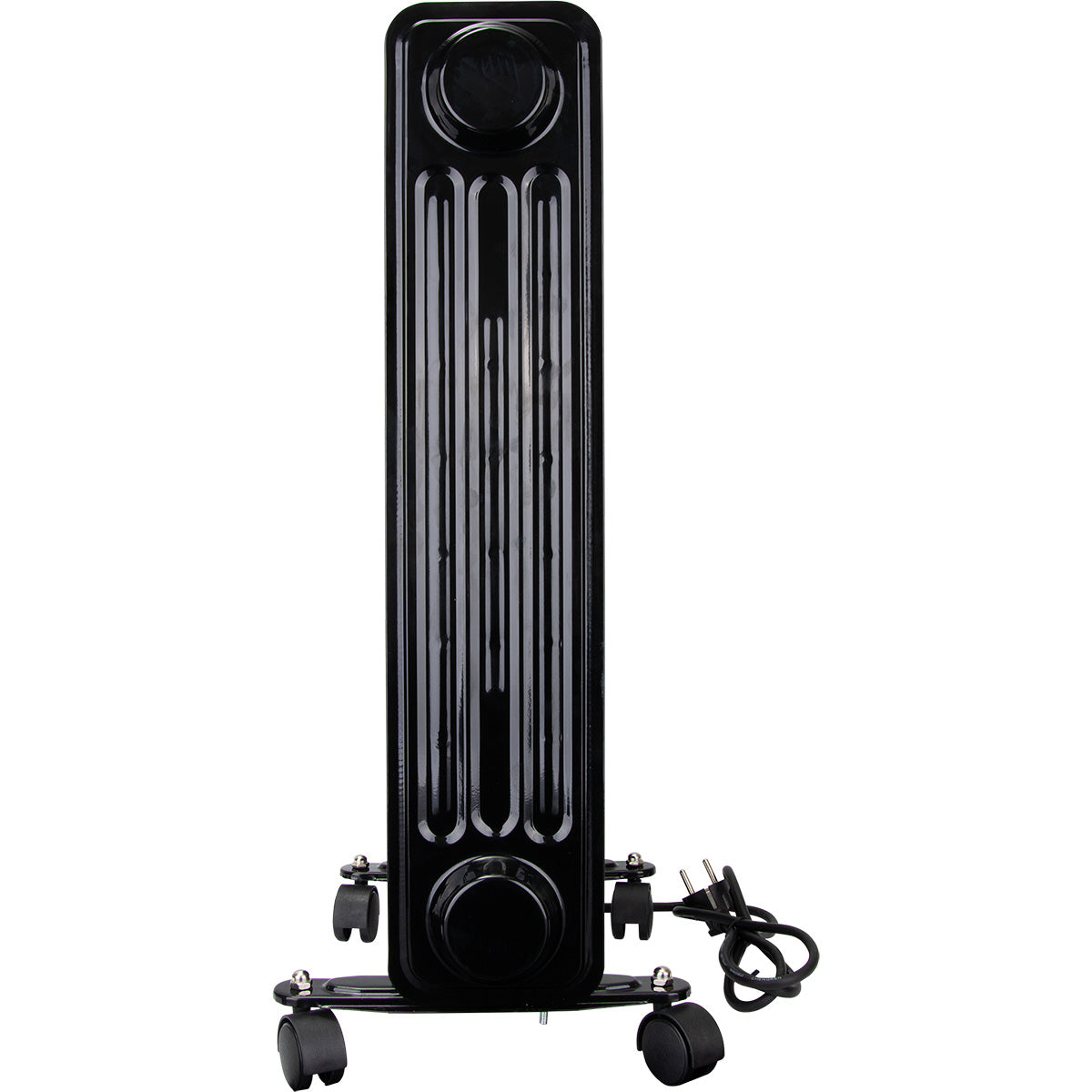 Radiateur mobile à bain d'huile CosyOil 1000/2000W - verre trempé - Voltman