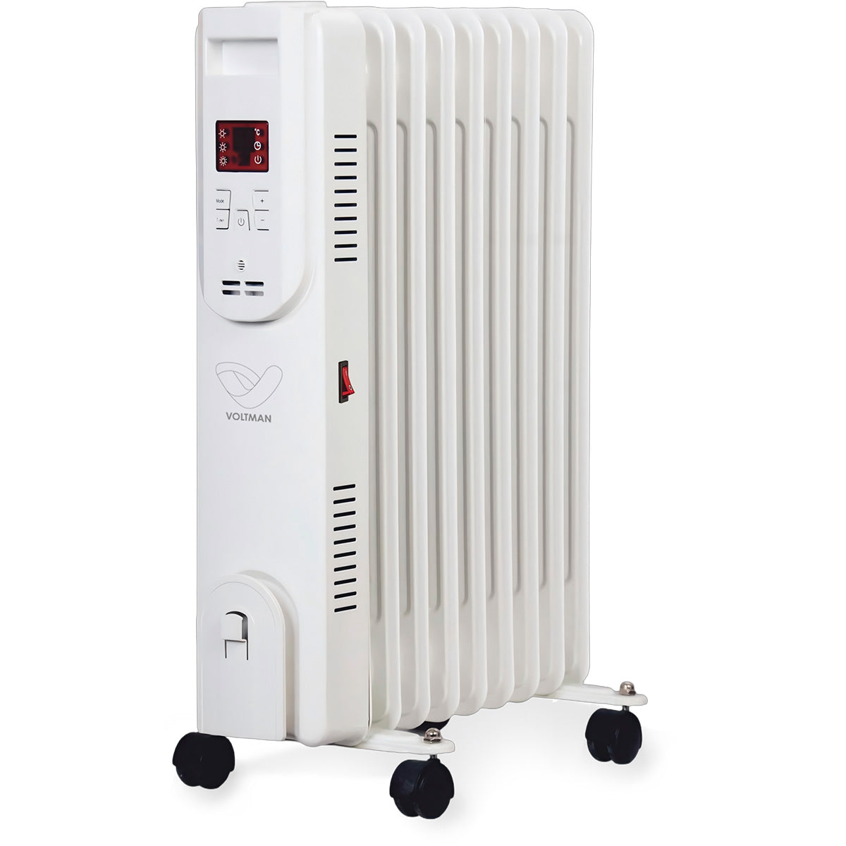 Radiateur mobile bain d'huile Digioil 1000W - Voltman