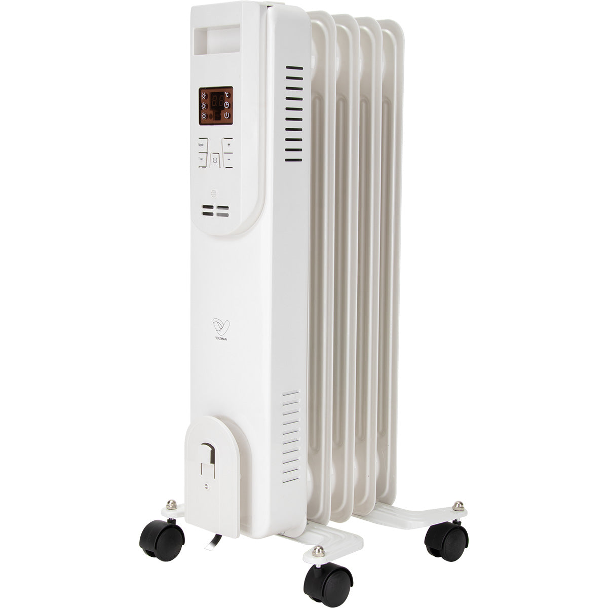 Radiateur mobile bain d'huile DigiOil 1000/1500/2000W - Voltman