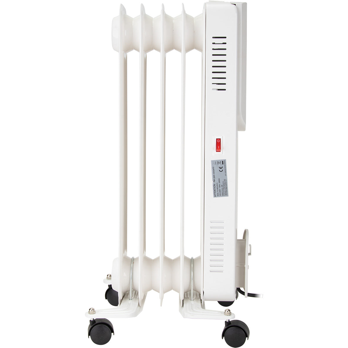 Radiateur mobile bain d'huile Digioil 1000W - Voltman