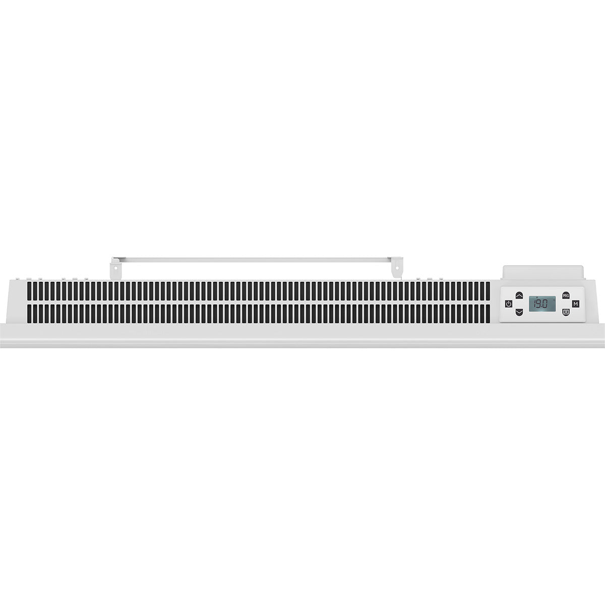 Radiateur céramique  Wifi 1000 à 2000W - façade acier blanc - Voltman