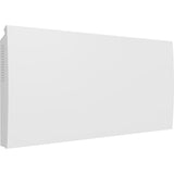 Radiateur céramique  Wifi 1000 à 2000W - façade acier blanc - Voltman