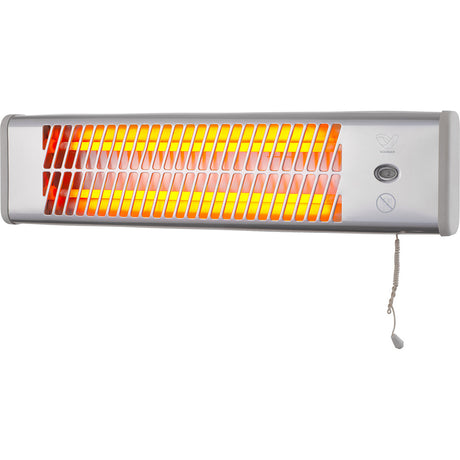 Réglette murale infrarouge pour salle de bain 1200W IPX4 - Voltman