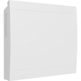 Radiateur fonte Wifi 1000 à 2000W - façade acier blanc - Voltman