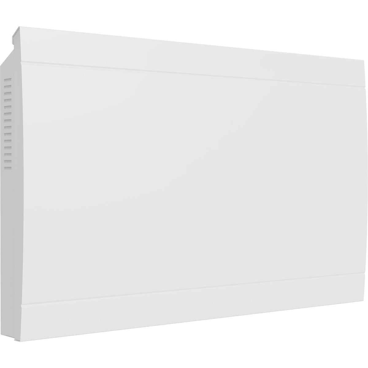 Radiateur fonte Wifi 1000 à 2000W - façade acier blanc - Voltman