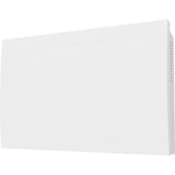 Radiateur fonte Wifi 1000 à 2000W - façade acier blanc - Voltman