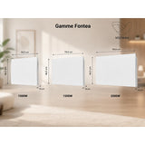 Radiateur Fontea Connect Wifi 1000W à 2000W - façade acier - blanc - Voltman