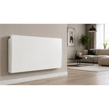 Radiateur Fontea Connect Wifi 1000W à 2000W - façade acier - blanc - Voltman