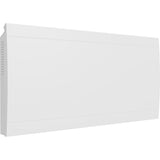 Radiateur Fontea Connect Wifi 1000W à 2000W - façade acier - blanc - Voltman