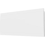 Radiateur fonte Wifi 1000 à 2000W - façade acier blanc - Voltman