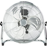 Ventilateur brasseur d'air Ø45cm - 1750m³/h - chrome - Voltman