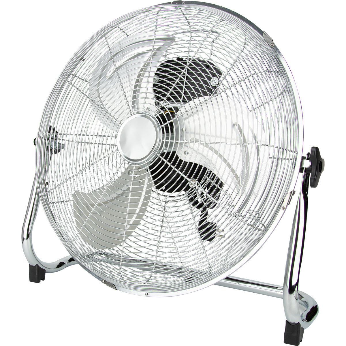 Ventilateur brasseur d'air Ø45cm - 1750m³/h - chrome - Voltman