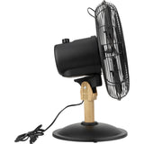 Ventilateur de table Noir Woody Ø30cm - Voltman