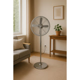 Ventilateur sur pied Boreas 120cm - Argent - Voltman