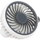 Mini ventilateur à main portable Ø10 cm 2.5W - blanc - Voltman