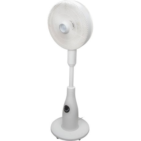 Brumisateur d'air design à roulettes Brizz+ Ø 42 cm - blanc - Voltman