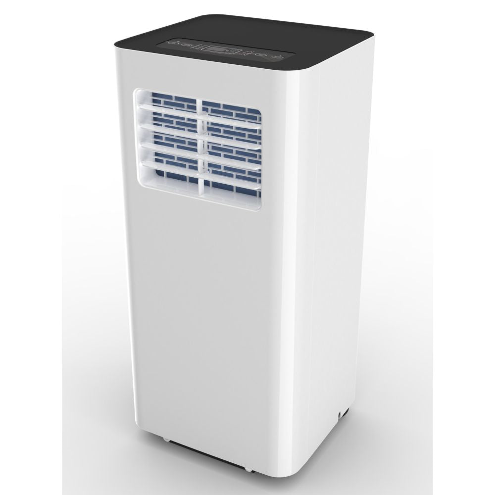 Climatiseur mobile - 2,6KW - BLIZZ + blanc - 25m² - Programmable - Ecran digital - 3-en1 - Voltman