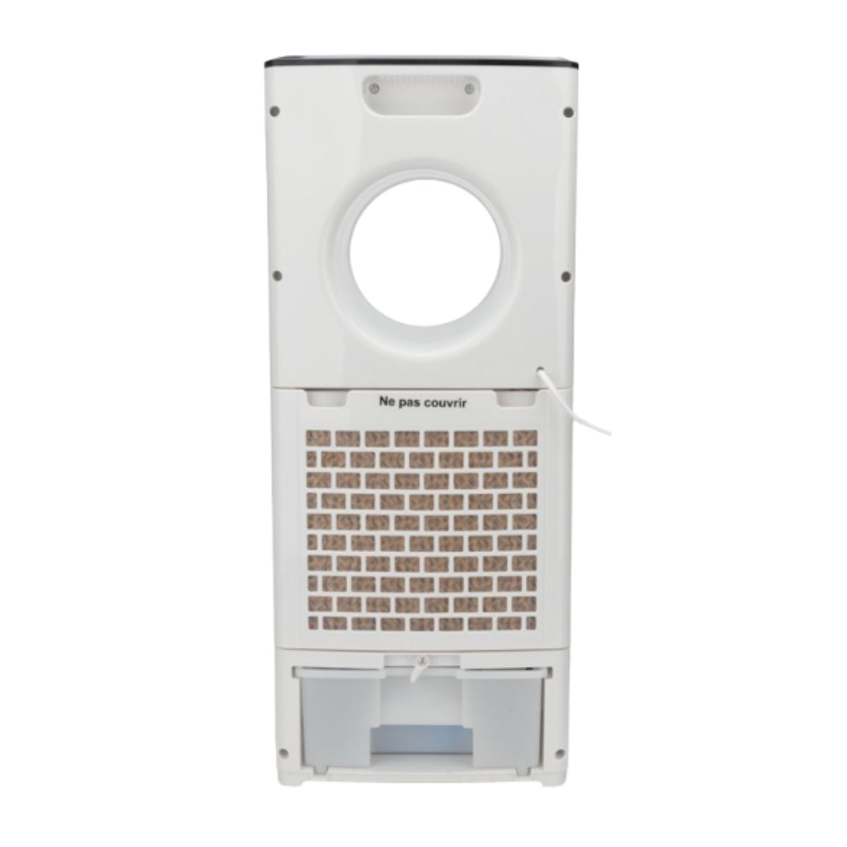 Rafraîchisseur d'air 4en1 humidificateur et purificateur - 80W - blanc - réservoir 2L  - Voltman