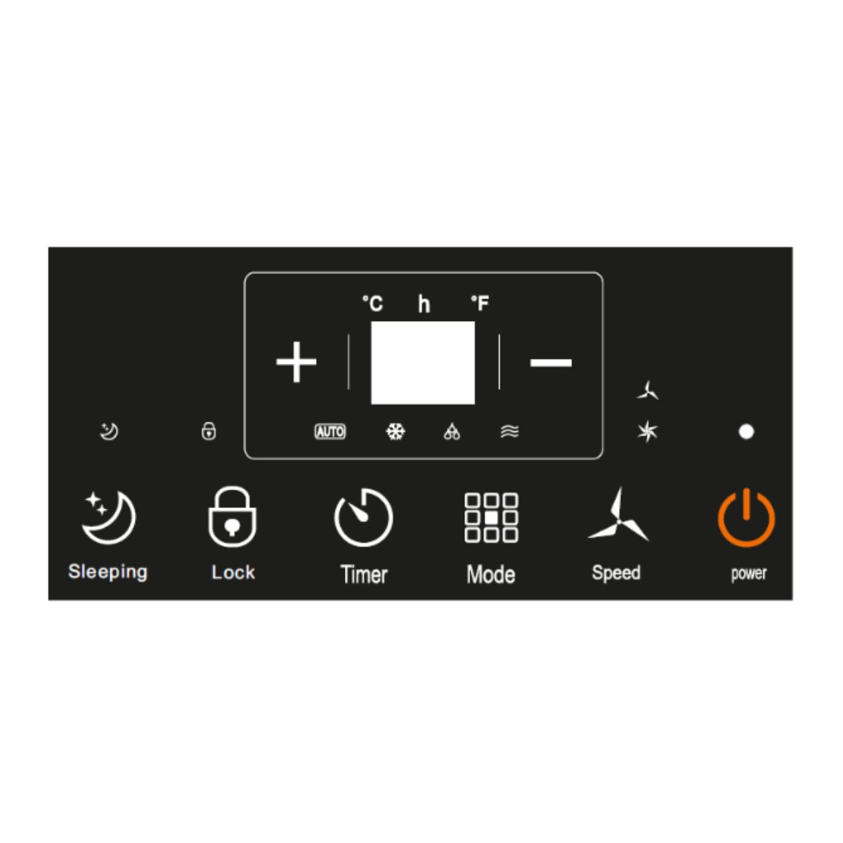 Climatiseur ventilateur déshumidificateur silencieux Classe A - Voltman