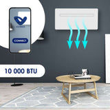 Pompe à chaleur Climatiseur Monobloc intérieur Wifi KUB-E+ 8000/10000/12000BTU - Voltman