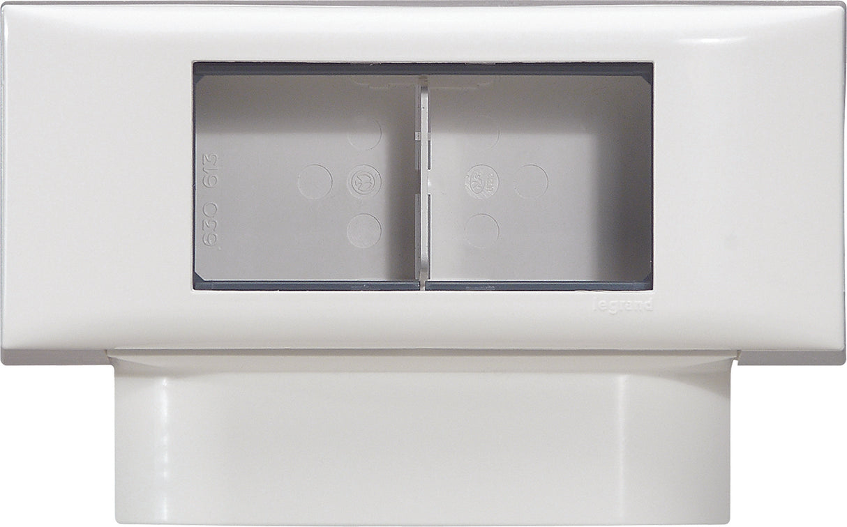 Cadre double pour appareillage Mosaic - moulures 16mm - Legrand