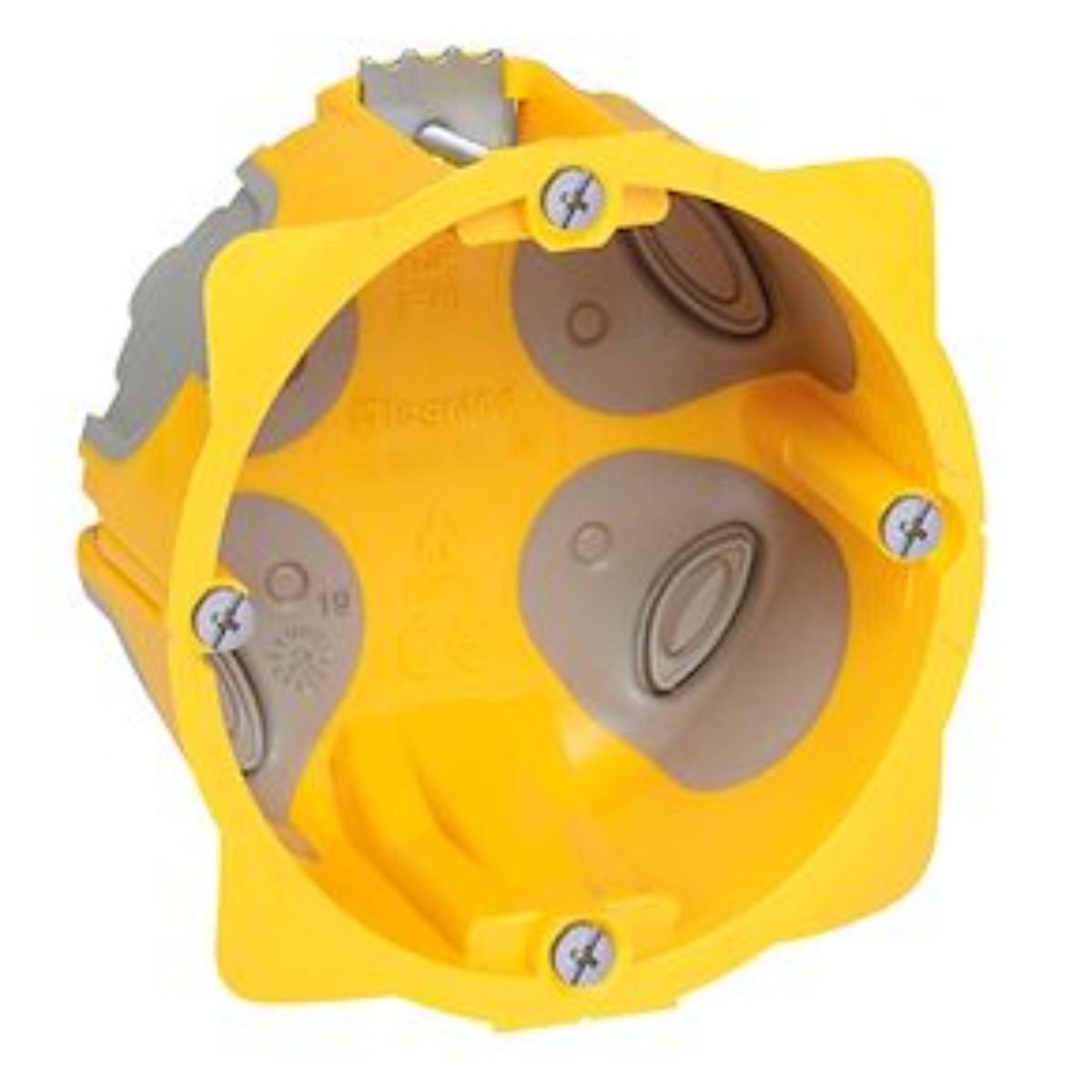 Lot de 10 boîtes d'encastrement Batibox Energy Ø67x40mm - Legrand