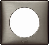 Plaque de finition 3 postes Céliane finition métal - Legrand