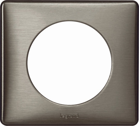 Plaque de finition 3 postes Céliane finition métal - Legrand