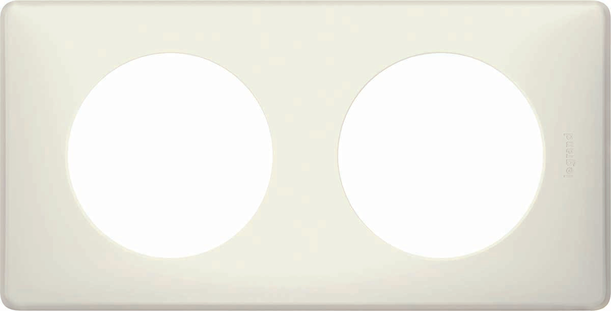 Plaque de finition 4 postes Céliane finition poudrée - Legrand