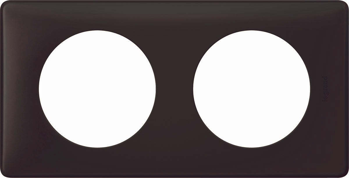 Plaque de finition 4 postes Céliane finition poudrée - Legrand