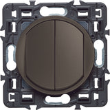 Double interrupteur va et vient à composer Céliane - Legrand