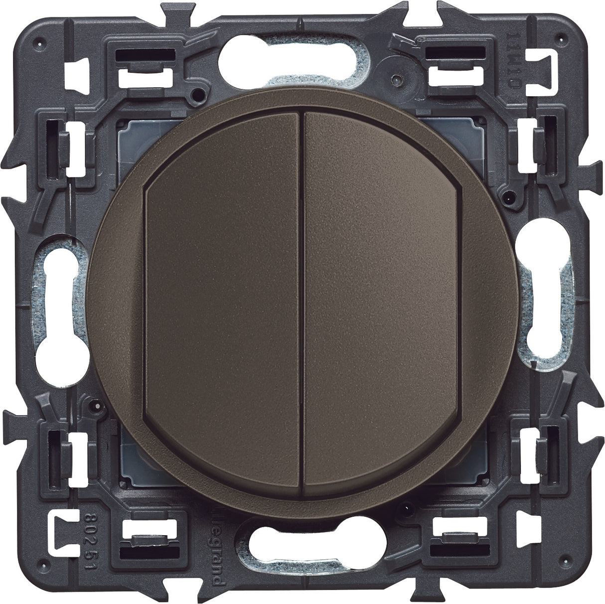 Va et vient + bouton poussoir 6A à composer Céliane - Legrand