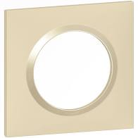 Plaque de finition 1 poste - Dooxie finition sable dune - Legrand
