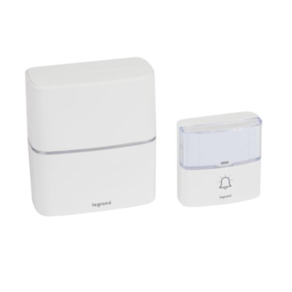 Kit carillon radio sans fil Sérénité simple à piles - Legrand