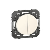 Interrupteur va et vient 10A + poussoir 6A - Dooxie - Legrand