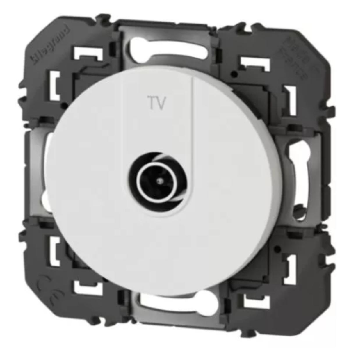 Prise TV à composer - Dooxie - Blanc - Legrand