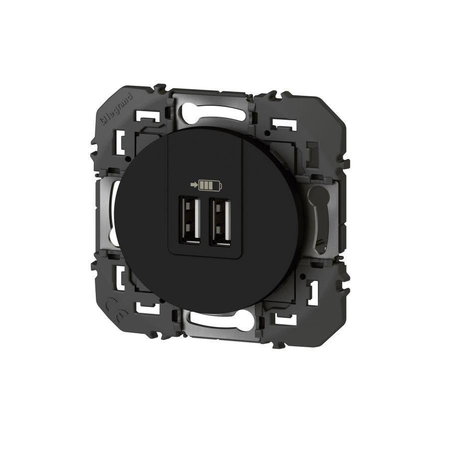 Double prise USB-A à composer - Dooxie - Legrand