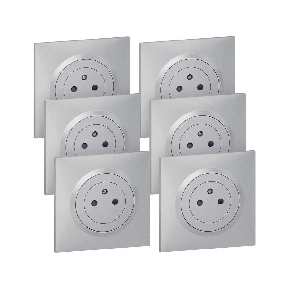 Lot de prises 2P+T 16A - Dooxie - Legrand