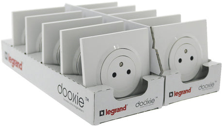 Lot de prises 2P+T 16A - Dooxie - Legrand
