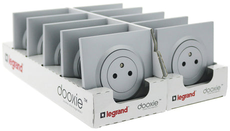 Lot de prises 2P+T 16A - Dooxie - Legrand