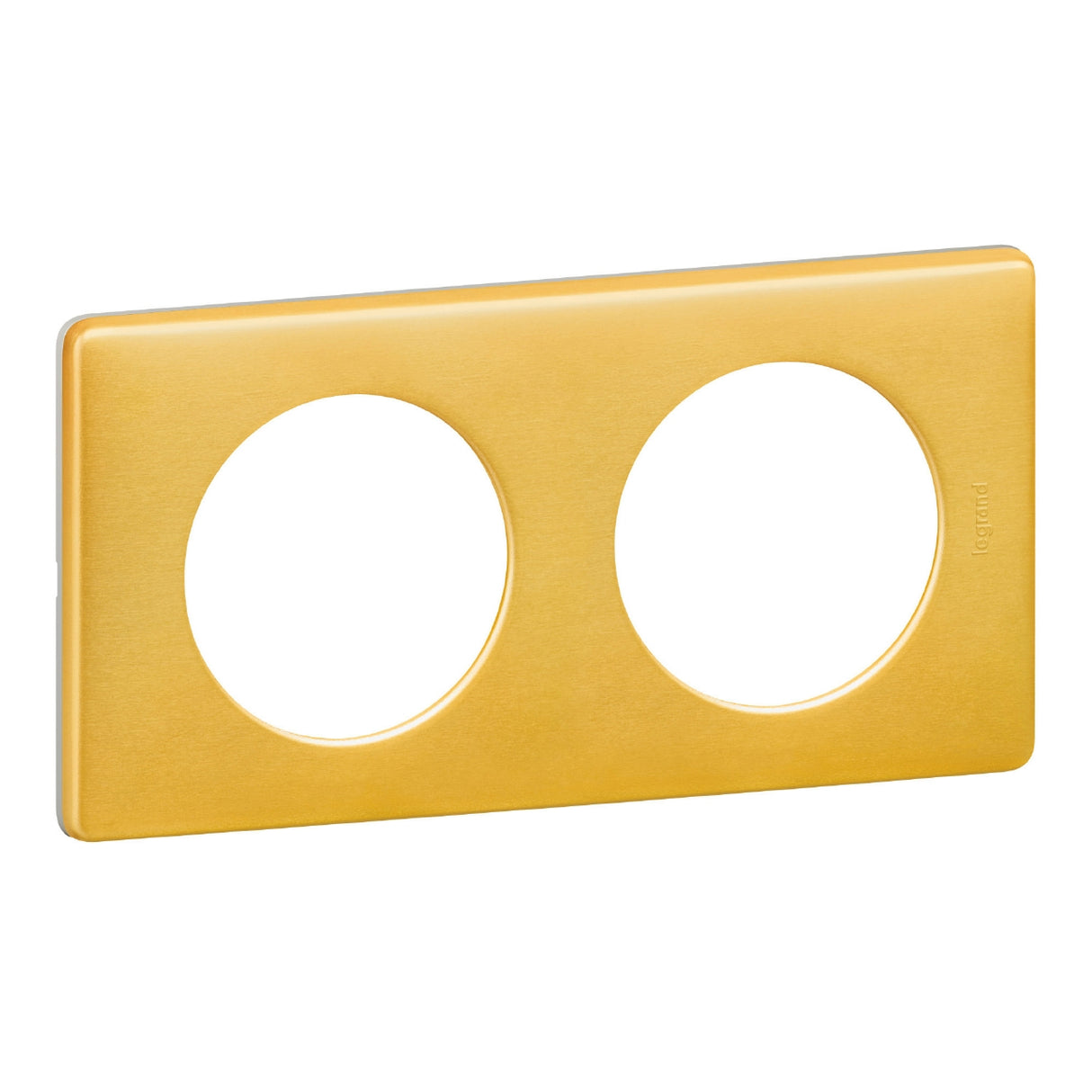 Plaque de finition 3 postes Céliane finition métal - Legrand