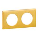 Plaque de finition 3 postes Céliane finition métal - Legrand