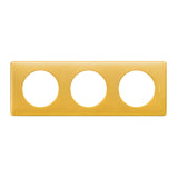 Plaque de finition 3 postes Céliane finition métal - Legrand